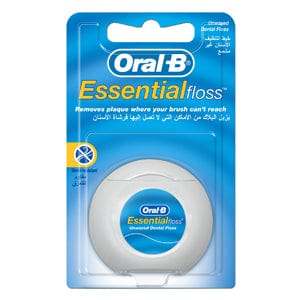 Oral B Essential Floss Unwaxed - welzo