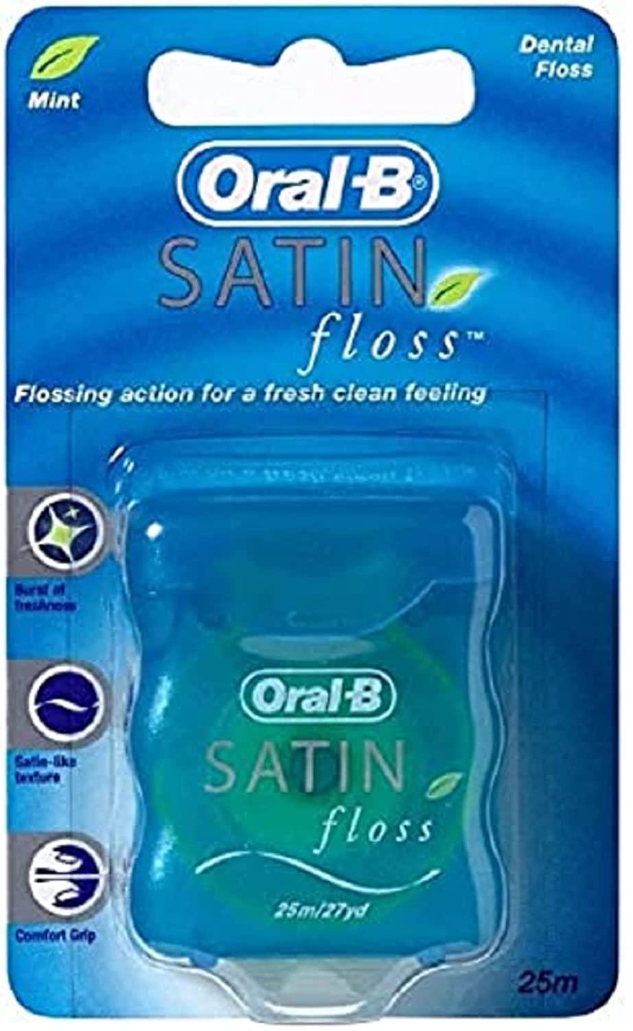 Oral B Satin Floss Mint 25m - welzo