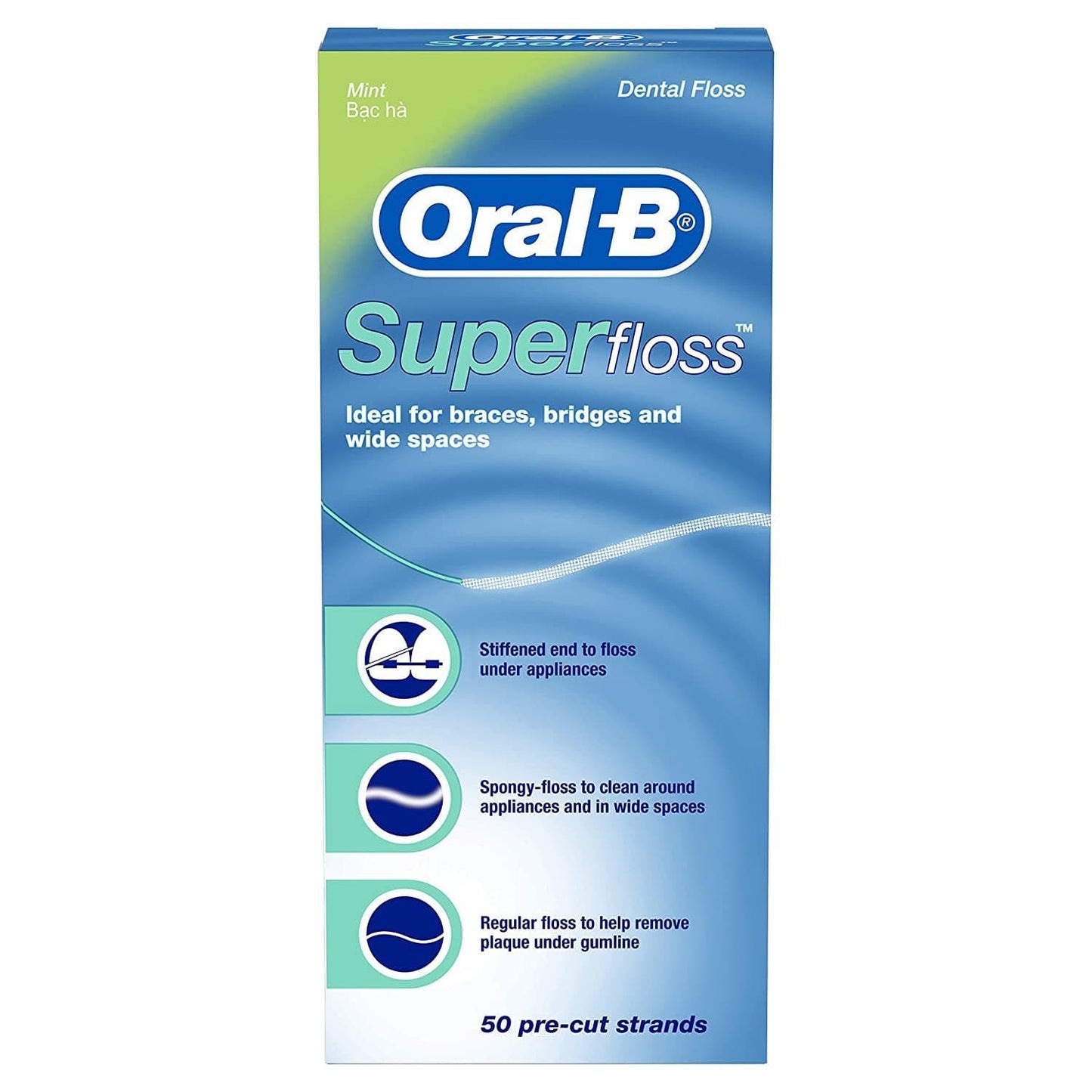 Oral B Superfloss Pack of 50 - welzo