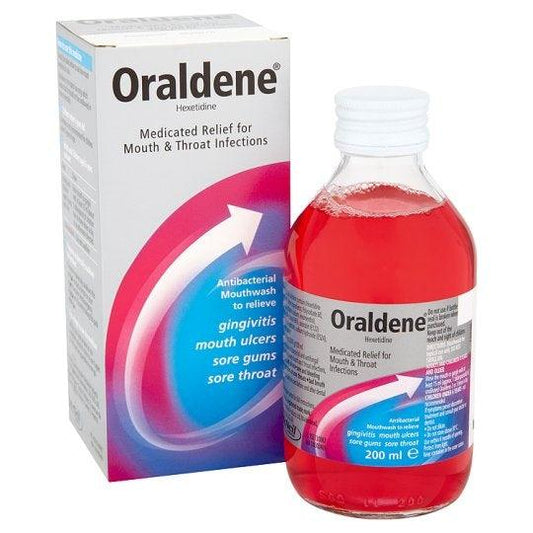 Oraldene Medicated Mouthwash 200ml - welzo