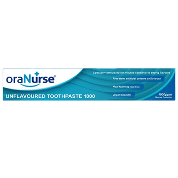 OraNurse Unflavoured Toothpaste 0 - 3 Years 50ml - welzo