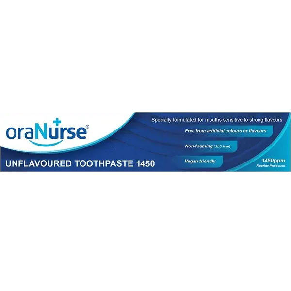 OraNurse Unflavoured Toothpaste 50ml – welzo