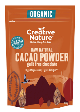 Organic Cacao Powder, 200g - Creative Nature - welzo