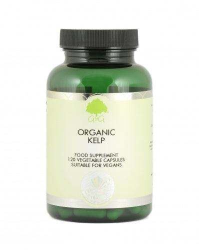 Organic Kelp 500mg 120 Capsules - G&G Vitamins - welzo