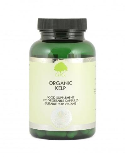 Organic Kelp 500mg 120 Capsules - G&G Vitamins - welzo