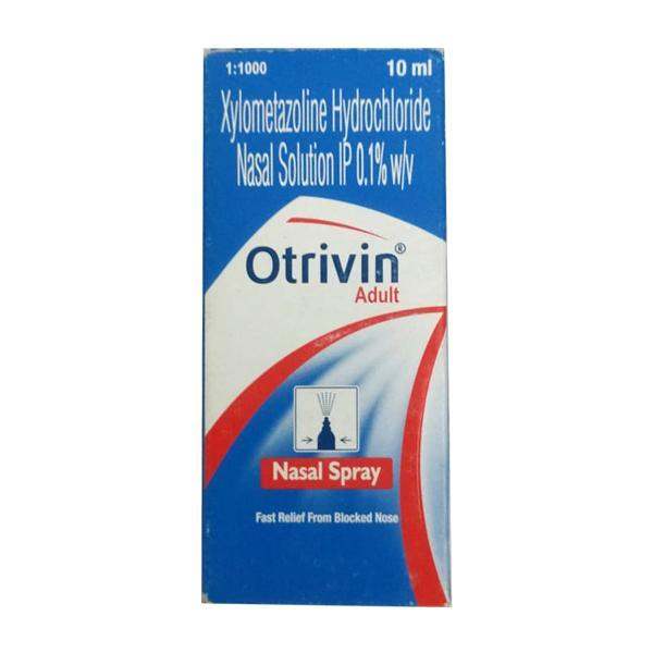 Otrivine Adult Nasal Drops 10ml - welzo