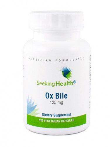 Ox Bile, 125mg, 120 Capsules - Seeking Health - welzo