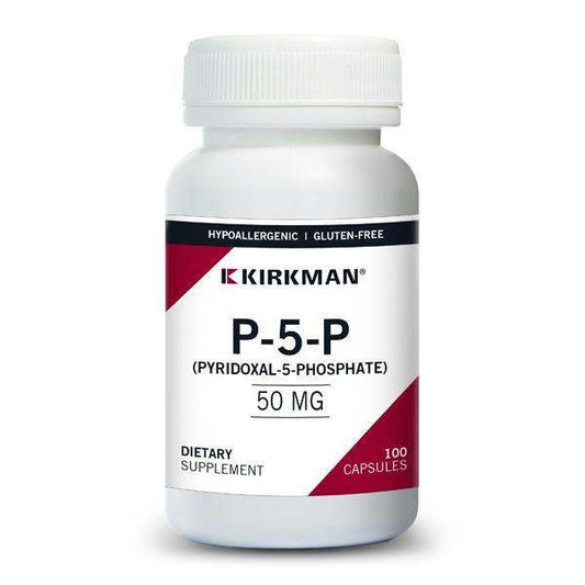 P-5-P 50mg (Hypoallergenic), 100 Capsules - Kirkman Laboratories - welzo