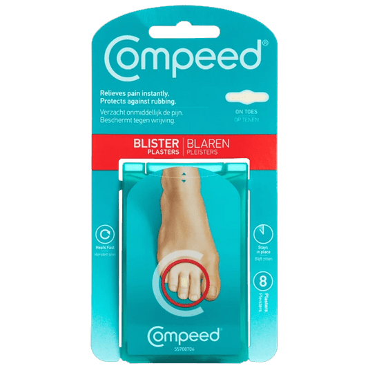 Compeed Toe Blister Plasters Pack of 8 - welzo