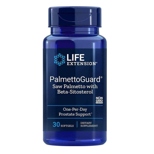 PalmettoGuard® - Saw Palmetto with Beta Sitosterol, 30 Softgels - Life Extension - welzo