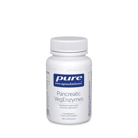 Pancreatic VegEnzymes, 180 caps - Pure Encapsulations - welzo