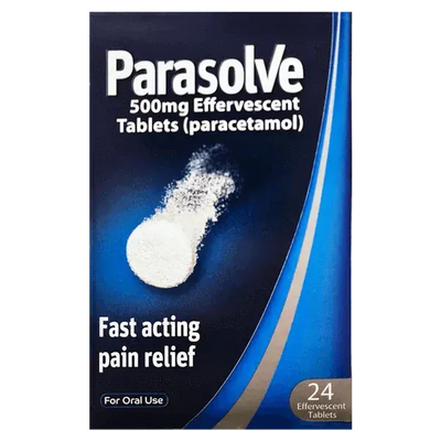 Paracetamol 500mg Effervescent Tablets Pack of 24 - welzo