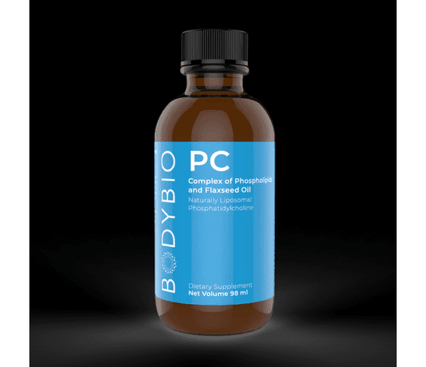 PC (Phosphatidyl Choline / Phosphatidylcholine) 1300mg - 98ml - BodyBio - welzo