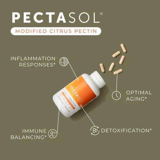 Pectasol -C (Citrus pectina modificado) 270 Cápsulas - Econugenesia