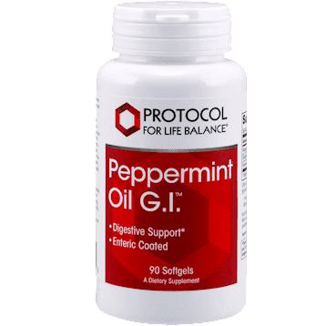 Peppermint Oil G.I. 90 Softgels - Protocol For Life Balance - welzo