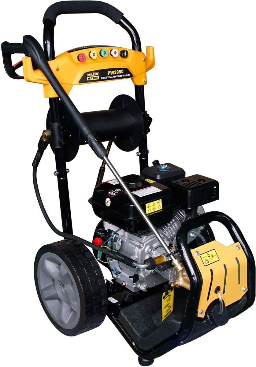 Powerful 272 BAR 3950PSI Petrol Pressure Washer Jet Wash Patio Cleaner - image 1