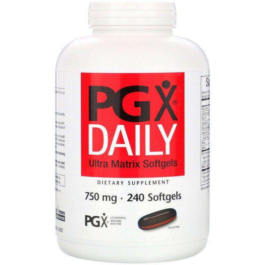 PGX Daily (Ultra Matrix Softgels) 750mg - 240 softgels - Natural Factors - SOI* - welzo