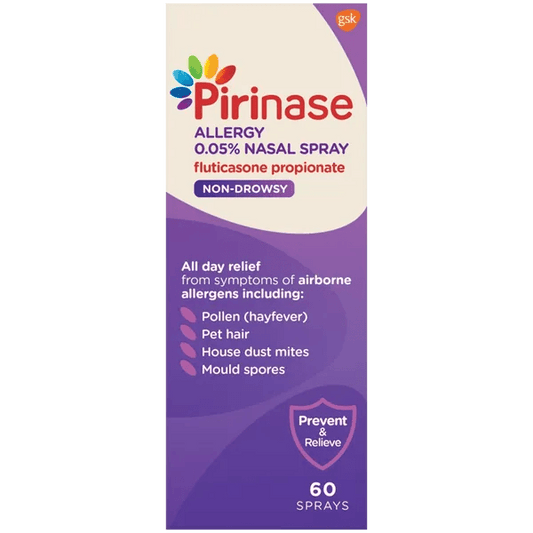 Pirinase Hayfever Nasal Spray 60 dose - welzo