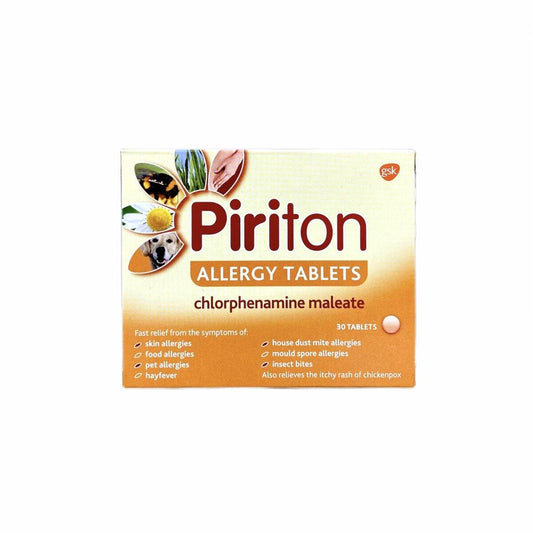 Piriton Allergy Tablets - welzo