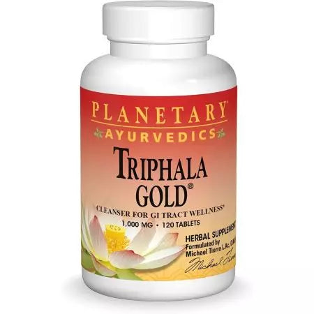 Πλανητικά βότανα Ayurvedics Triphala Gold 1.000mg 120 δισκία