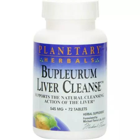 Herbes planétaires Bupleurum Clean à foie 545 mg 72 comprimés