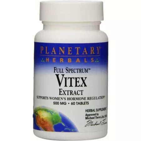 Planetární herbaly plné spektrum vitex extrakt 500 mg 60 tablet