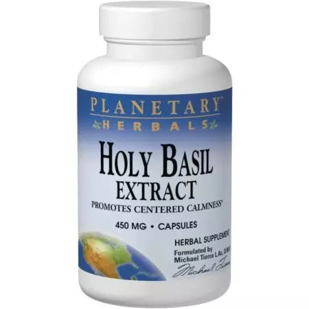 Herbes planétaires Extrait de basilic sacré 450 mg 120 capsules