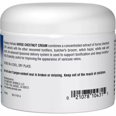 Herbals Planetário Creme de Chestnut 4oz (113,4g)