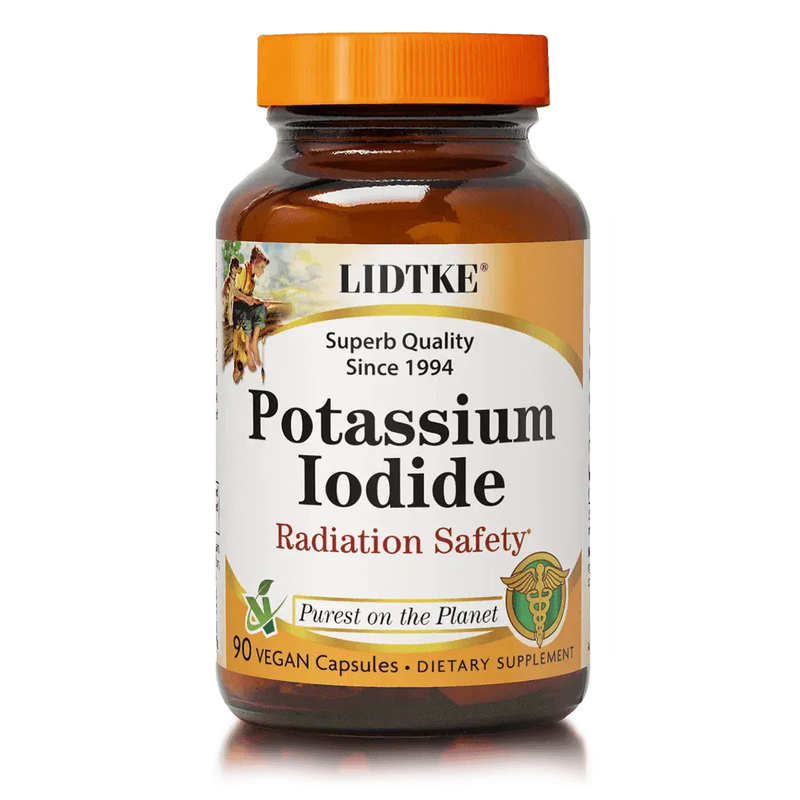 Potassium Iodide (Radiation Safety) 90 Capsules - Lidtke - welzo