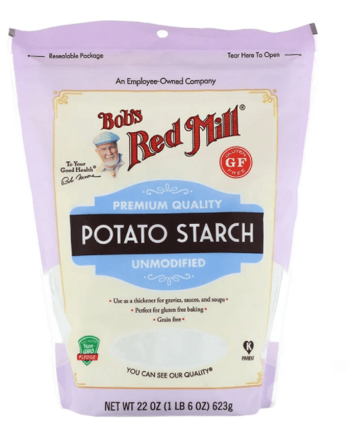 Potato Starch&#044; Unmodified&#044; 22 oz (623 g) - Bob's Red Mill - welzo