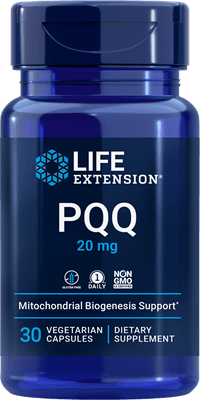 PQQ Caps, 20 mg, 30 Vegetarian Capsules - Life Extension - welzo
