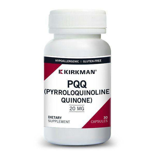 PQQ (Hypoallergenic) 20mg, 30 Capsules - Kirkman Laboratories - welzo