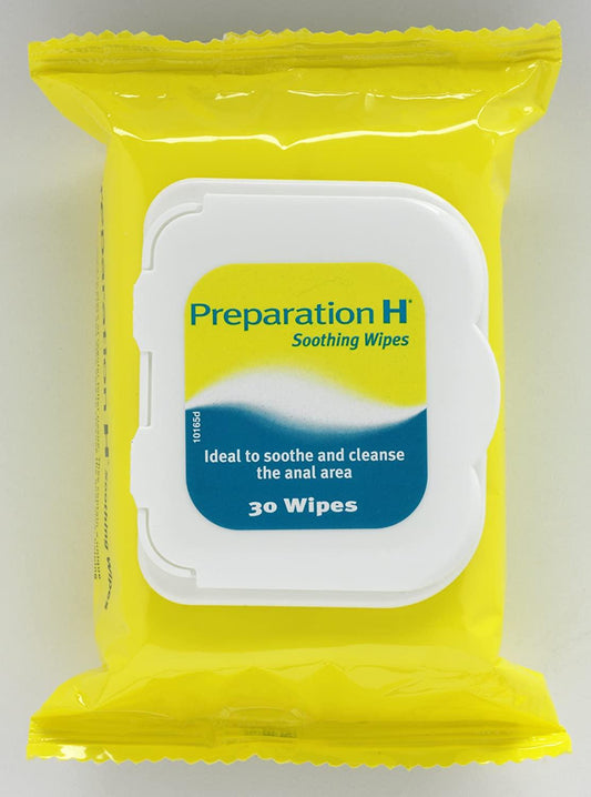 Preparation H Soothing Wipes Pack of 30 - welzo