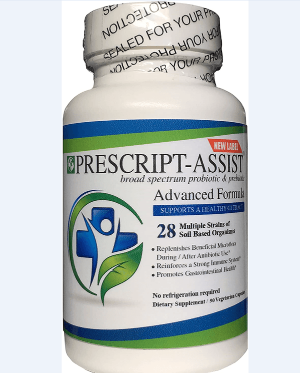 Prescript Assist SBO (soil based) Probiotic - 90 caps - No Pea Protein - Safer Medical - welzo