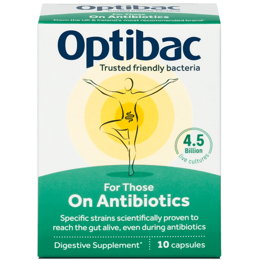 Probiotics For Those On Antibiotics, 10 capsules - OptiBac - welzo