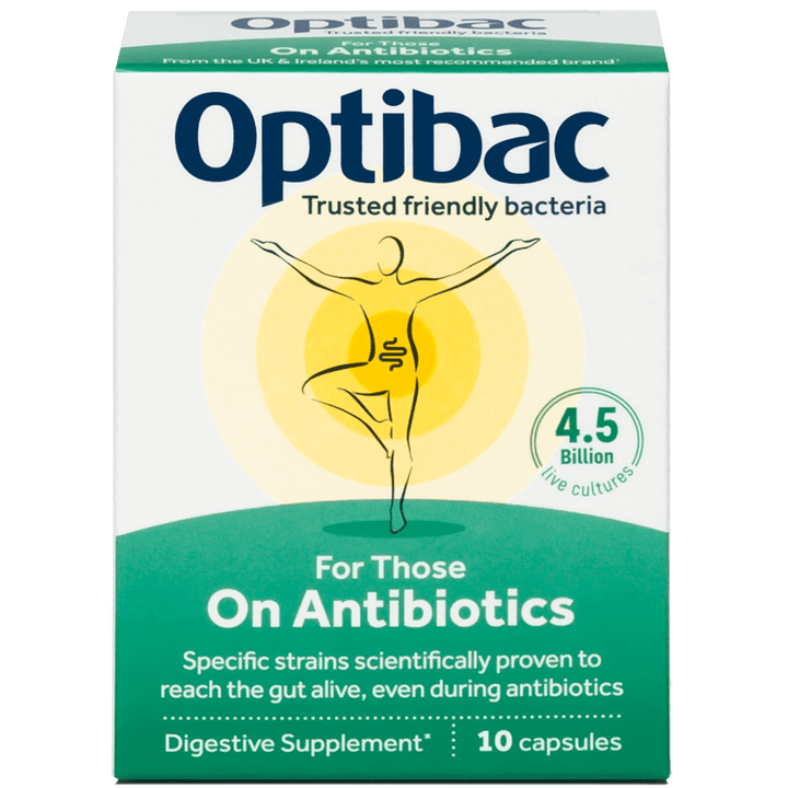 Probiotics For Those On Antibiotics, 10 capsules - OptiBac - welzo