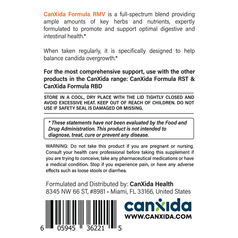 Canxida Formule RMV, očištění (odstranit) - 60 tabletů
