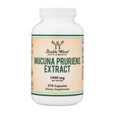 Double Wood Mucuna Pruriens - 210 x 500 mg capsules - Welzo