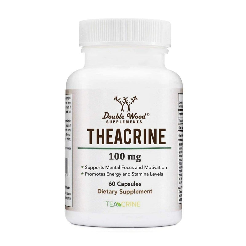 Double Wood Theacrine - 60 x 100 mg capsules - Welzo