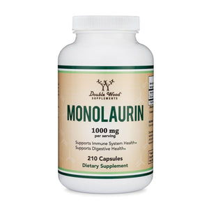 Double Wood Monolaurin - 210 x 500 mg capsules - Welzo