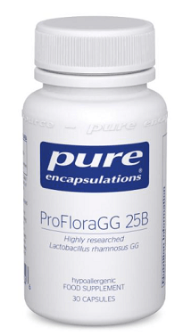 ProFloraGG 25B Lactobacillus rhamnosus, 30 caps - Pure Encapsulations - welzo