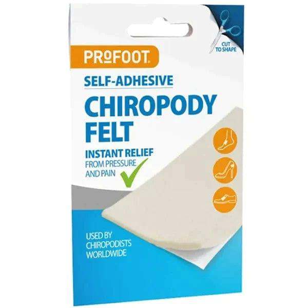 Profoot Self-Adhesive Chiropody Felt - welzo