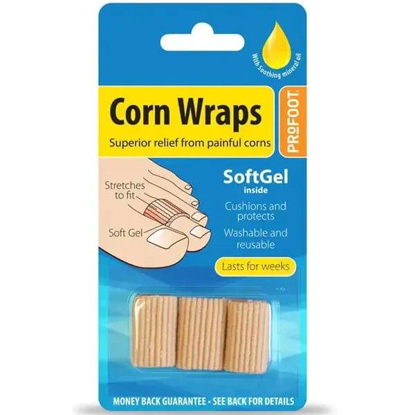 Profoot SoftGel Corn Wraps Pack of 3 - welzo
