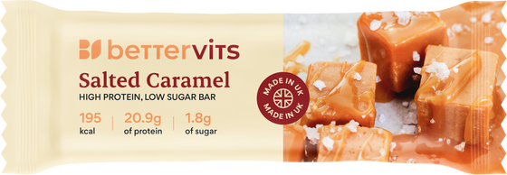 Bettervits Salted Caramel Protein Bar - Welzo