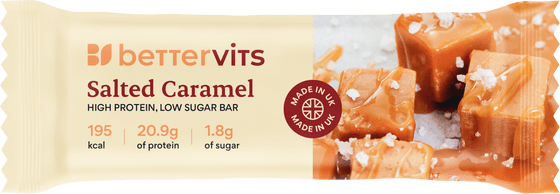 Bettervits Salted Caramel Protein Bar - Welzo
