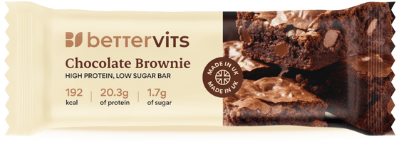 Bettervits Chocolate Brownie Protein Bar - Welzo