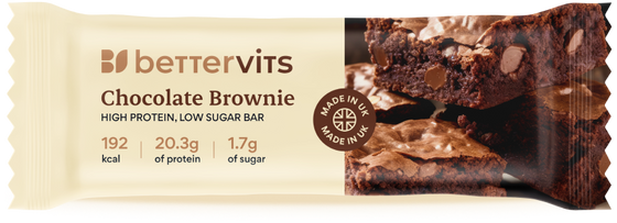 Bettervits Chocolate Brownie Protein Bar - Welzo