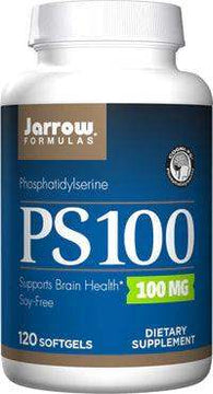 PS100, Phosphatidylserine (SOY FREE) 100mg, 120 Softgels - Jarrow - welzo