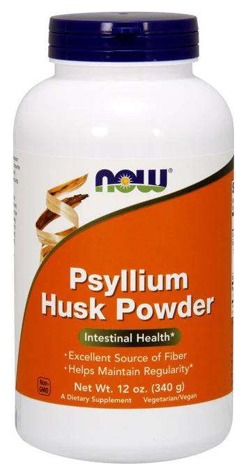 Psyllium Husk Powder 340g - Now Foods - welzo