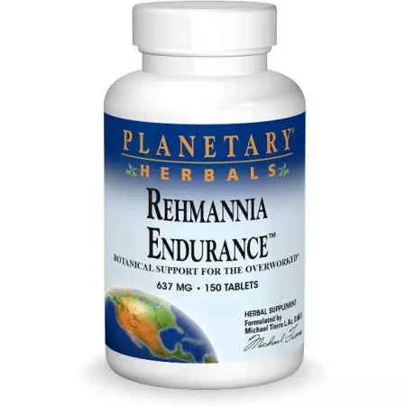 Herbals planetários Rehmannia resistência 637mg 150 comprimidos